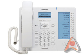 VoIP-телефон Panasonic KX-HDV230 белый / черный